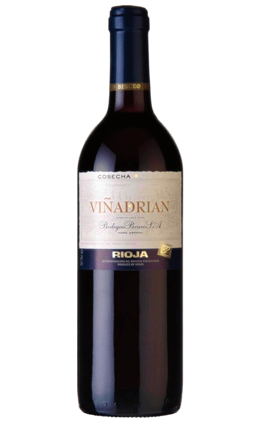 Wine Vinadrian Rioja 2007