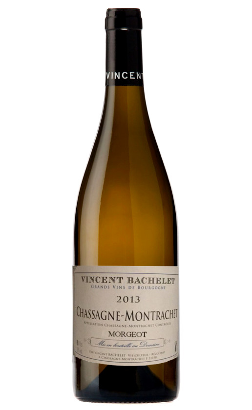 Wine Vincent Bachelet Chassagne Montrachet Morgeot 2013