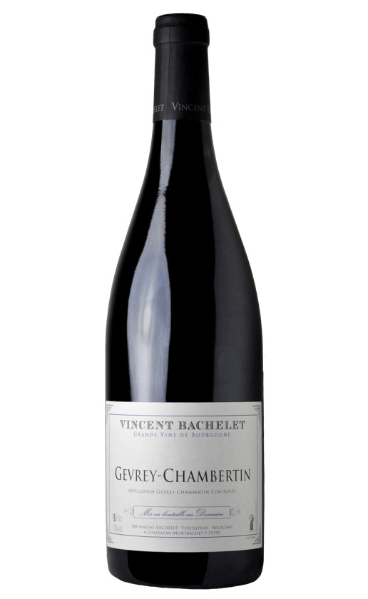 Wine Vincent Bachelet Gevrey Chambertin 2014