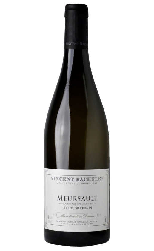 Wine Vincent Bachelet Meursault Le Clos Du Cromin 2014