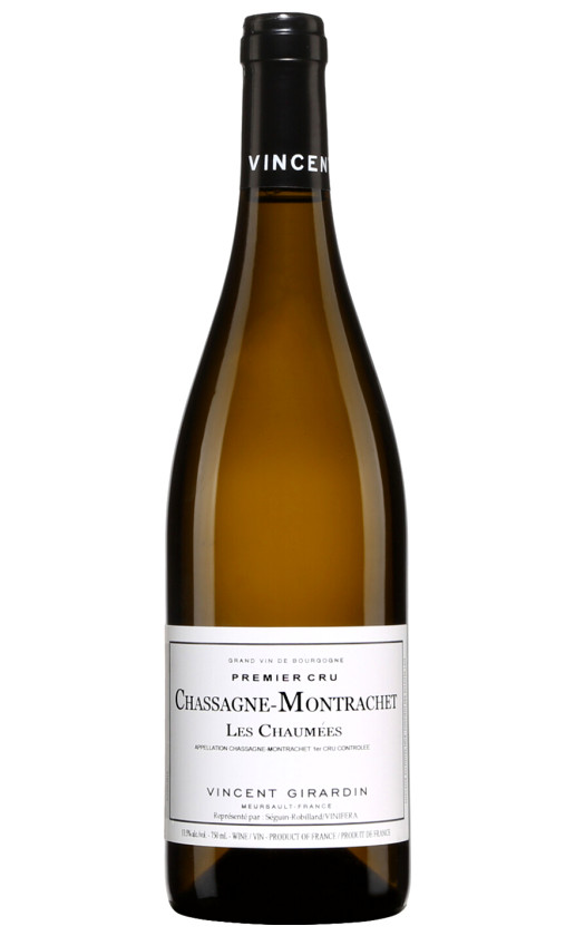 Wine Vincent Girardin Chassagne Montrachet Premier Cru Les Chaumees 2017