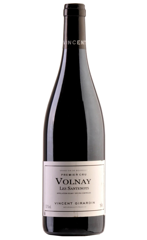 Wine Vincent Girardin Volnay Premier Cru Les Santenots 2014