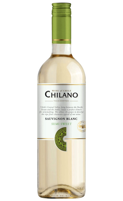 Wine Vinedos Y Frutales Chilano Sauvignon Blanc Semi Sweet Central Valley
