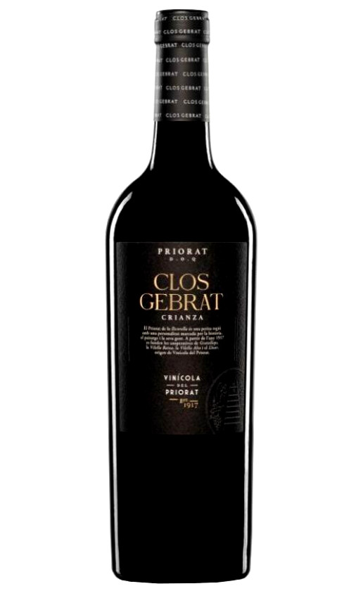Вино Vinicola del Priorat Clos Gebrat Crianza Priorat 2018
