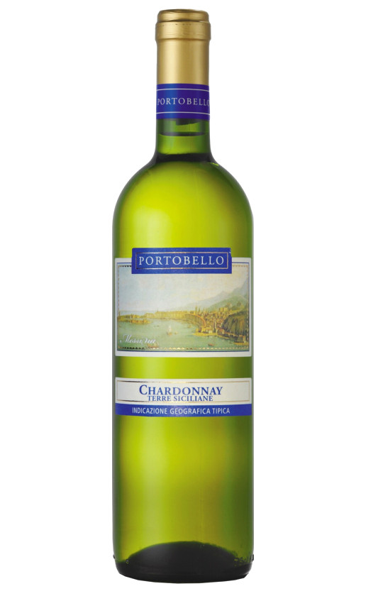Wine Vinispa Portobello Chardonnay Terre Siciliane 2020