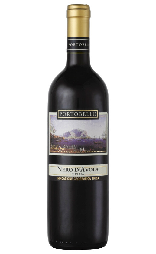 Wine Vinispa Portobello Nero Davola Terre Siciliane 2019