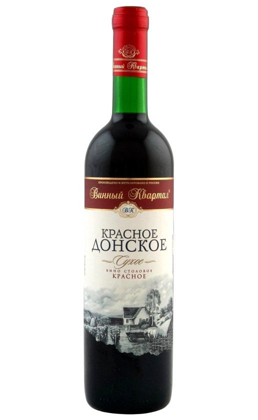 Wine Vinnyi Kvartal Krasnoe Donskoe 2013