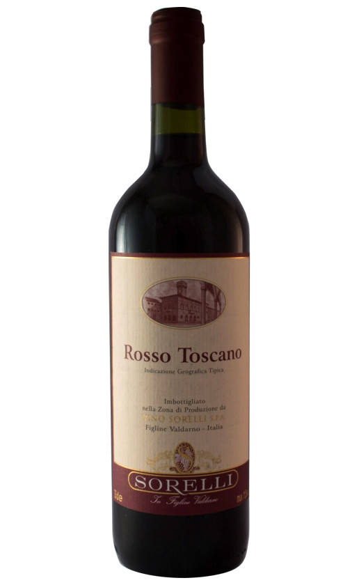 Wine Vino Sorelli Rosso Toscano