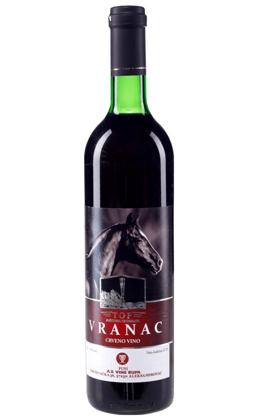 Wine Vino Zupa Vranac