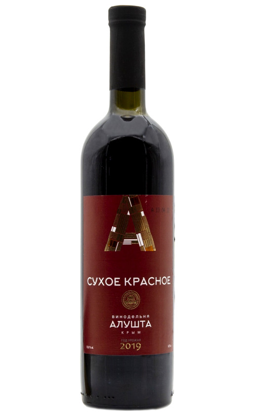 Wine Vinodelnya Alusta Suxoe Krasnoe 2019