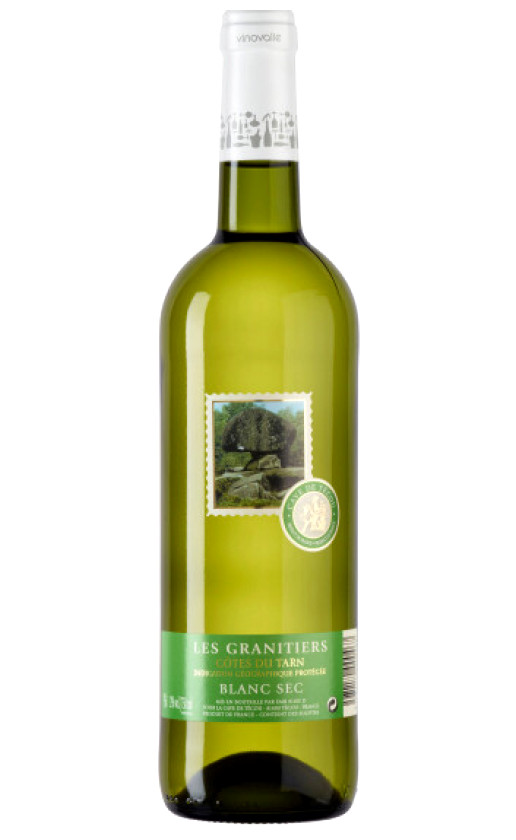 Wine Vinovalie Les Granitiers Blanc Sec Cotes Du Tarn