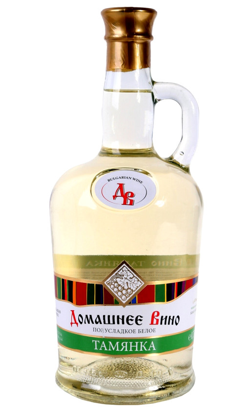 Wine Vinprom Rousse Domashnee Vino Tamyanka