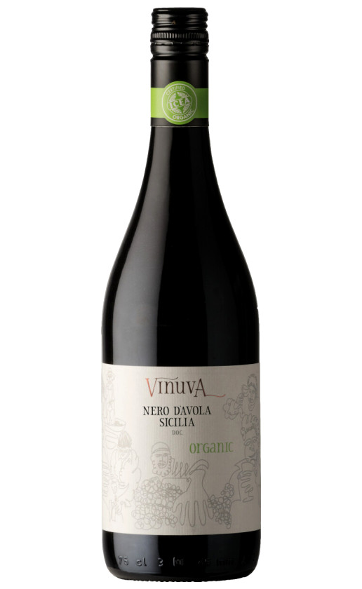 Вино Vinuva Nero d'Avola Sicilia 2017