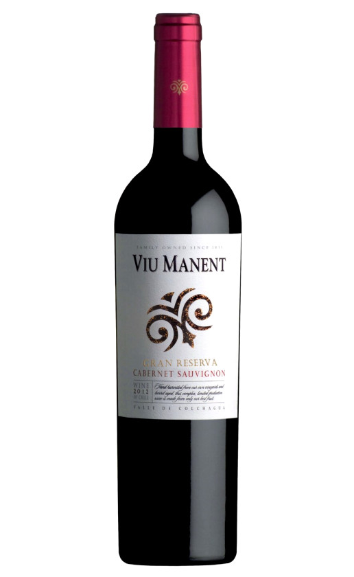 Wine Viu Manent Gran Reserva Cabernet Sauvignon 2012
