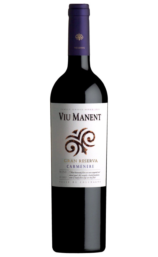 Wine Viu Manent Gran Reserva Carmenere 2019