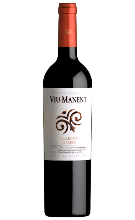 Wine Viu Manent Malbec Reserva 2009