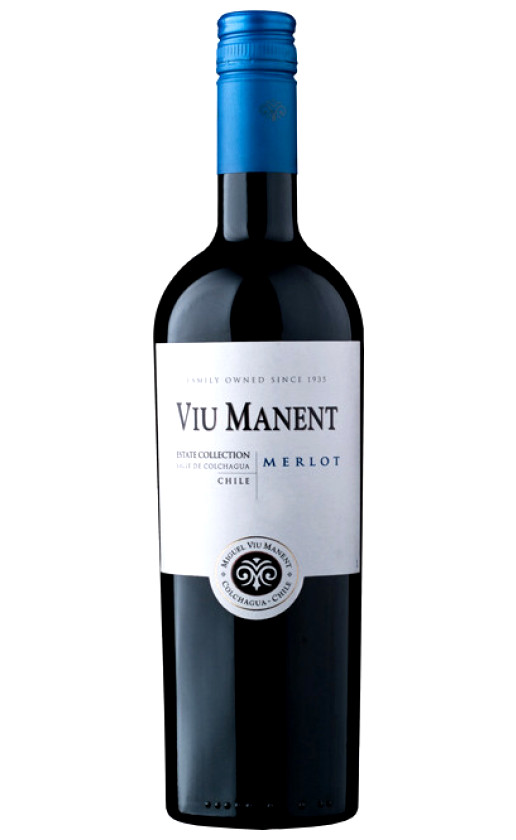 Wine Viu Manent Merlot 2010