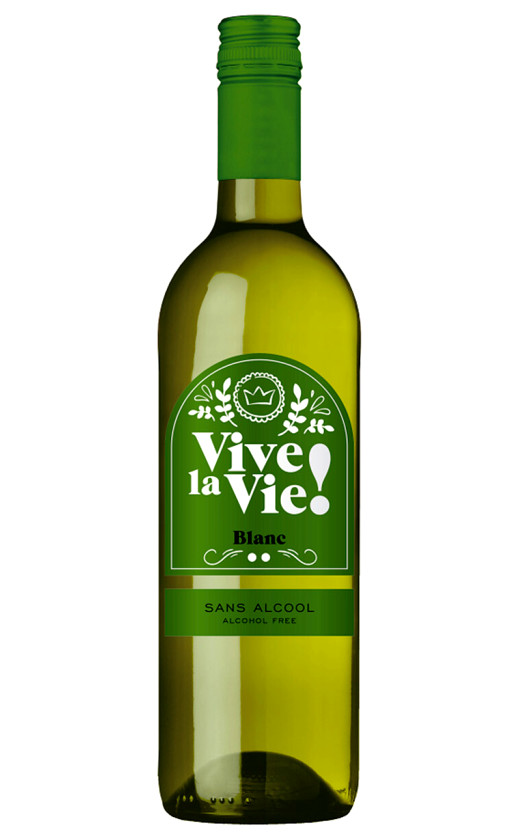Wine Vive La Vie Blanc Alcohol Free