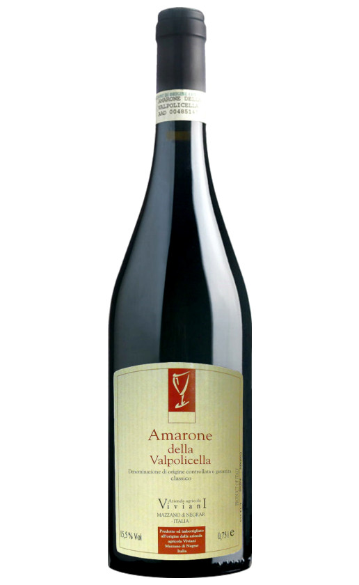 Вино Viviani Amarone della Valpolicella Classico 2016