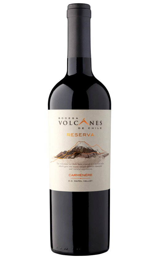 Вино Volcanes Reserva Carmenere 2017