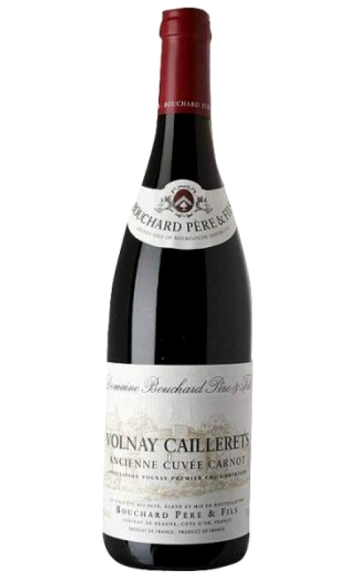 Вино Volnay 1-er Cru Caillerets Ancienne Cuvee Carnot 2007