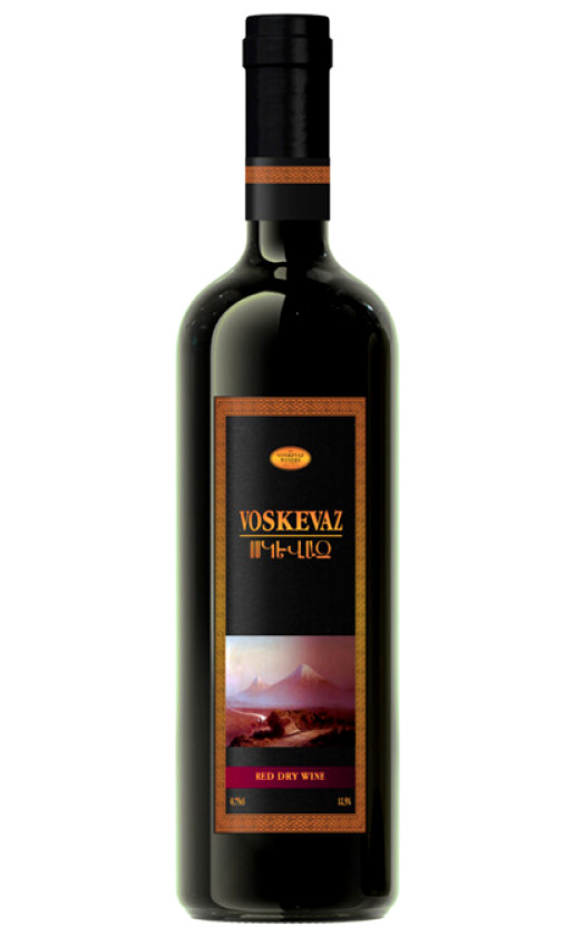 Wine Voskevaz Red Dry