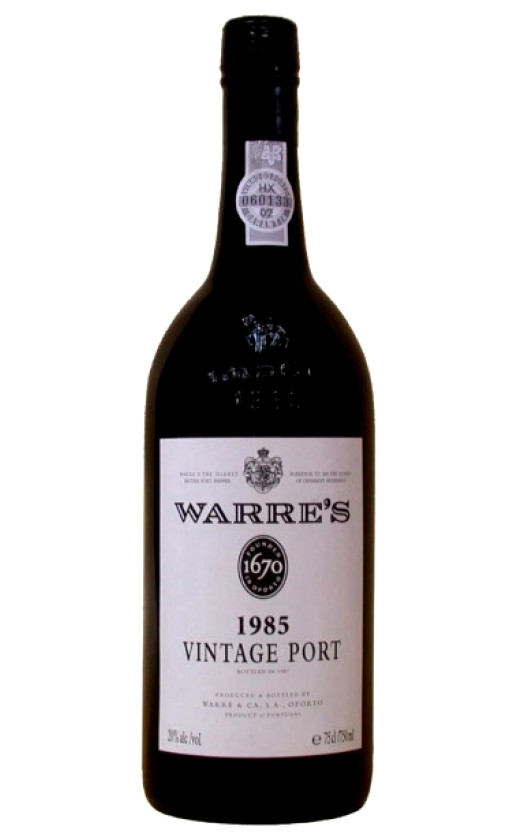 Wine Warres Vintage Port 1985