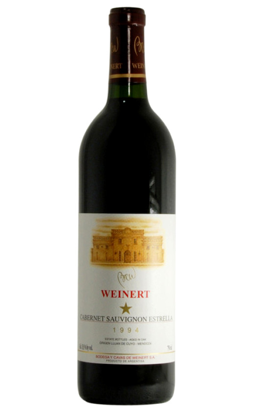 Wine Weinert Estrella Cabernet Sauvignon 1994