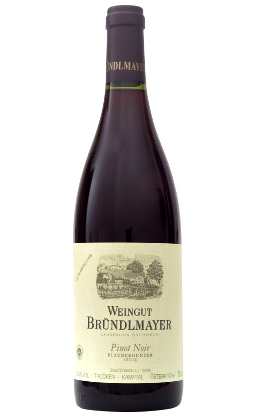 Wine Weingut Brundlmayer Blauburgunder Cecile 2007