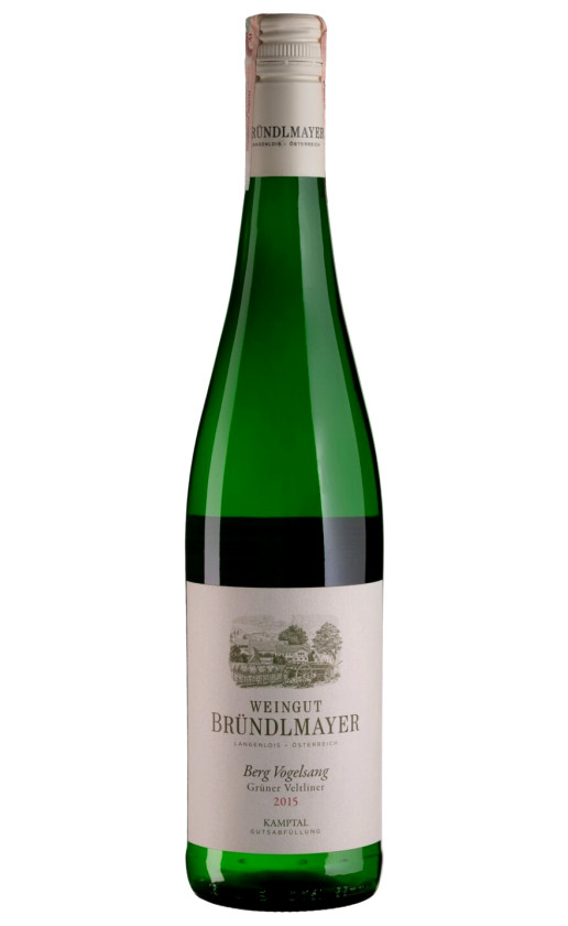 Wine Weingut Brundlmayer Gruner Veltliner Berg Vogelsang 2015
