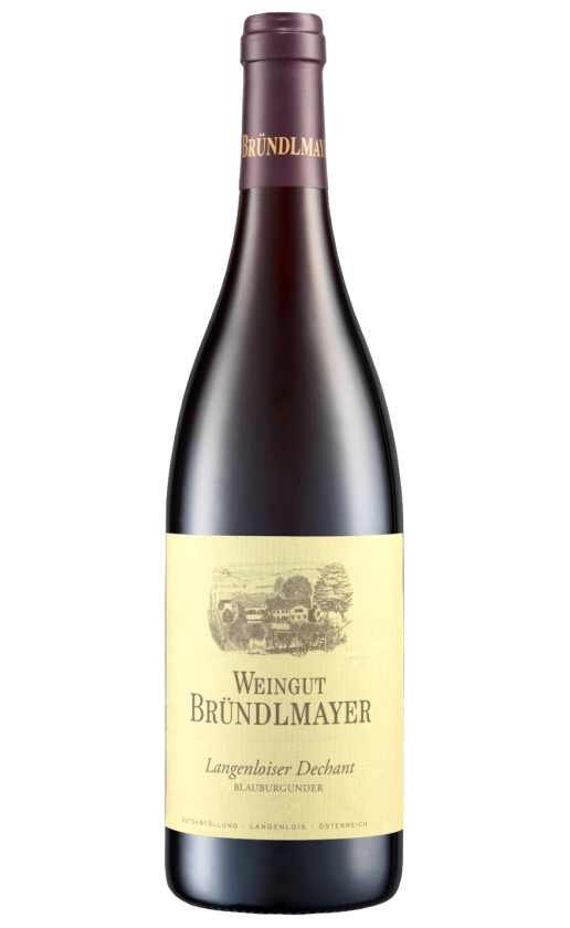 Wine Weingut Brundlmayer Langenloiser Dechant Blauburgunder