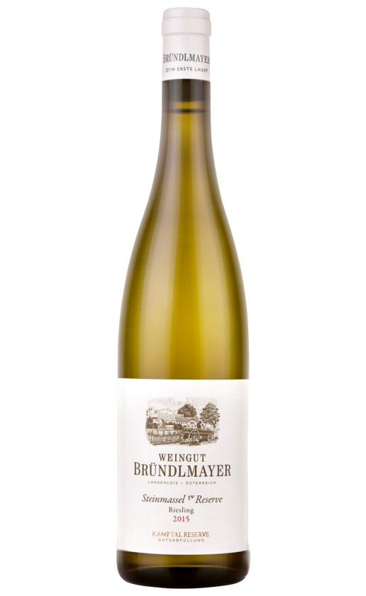 Wine Weingut Brundlmayer Steinmassel Riesling Reserve 2015