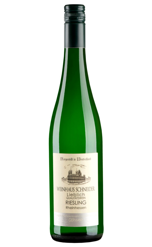 Wine Weinhaus Schneider Riesling Lieblich