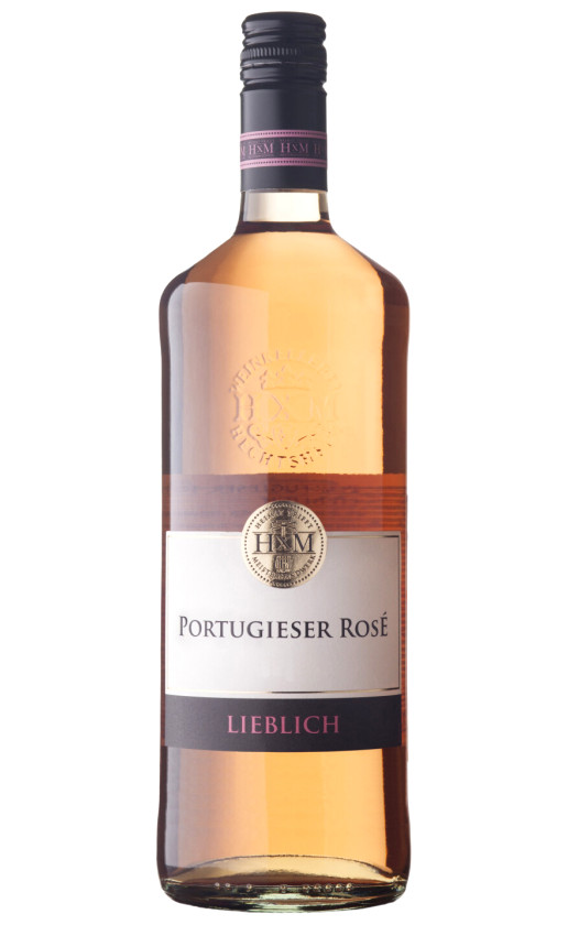 Wine Weinkellerei Hechtsheim Mullerhof Portugieser Rose Lieblich
