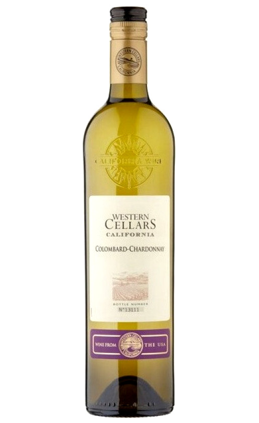 Wine Western Cellars Colombard Chardonnay Semi Dry