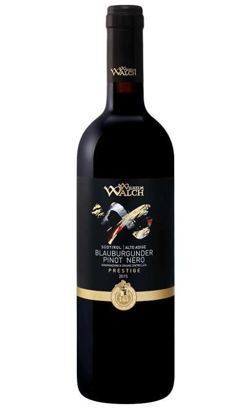 Wine Wilhelm Walch Blauburgunder Prestige Alto Adige 2015