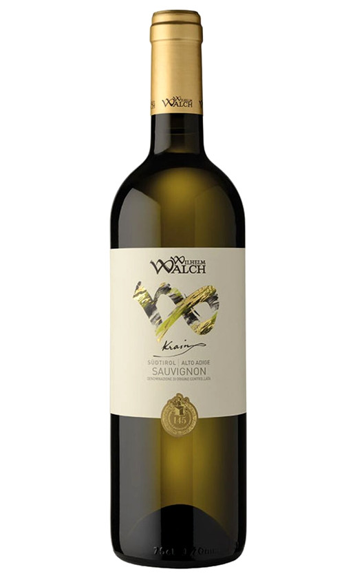Wine Wilhelm Walch Krain Sauvignon Alto Adige 2017