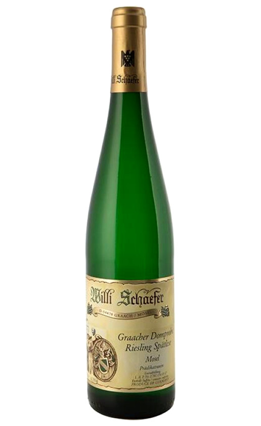 Вино Willi Schaefer Graacher Domprobst Riesling Spatlese #10 2018