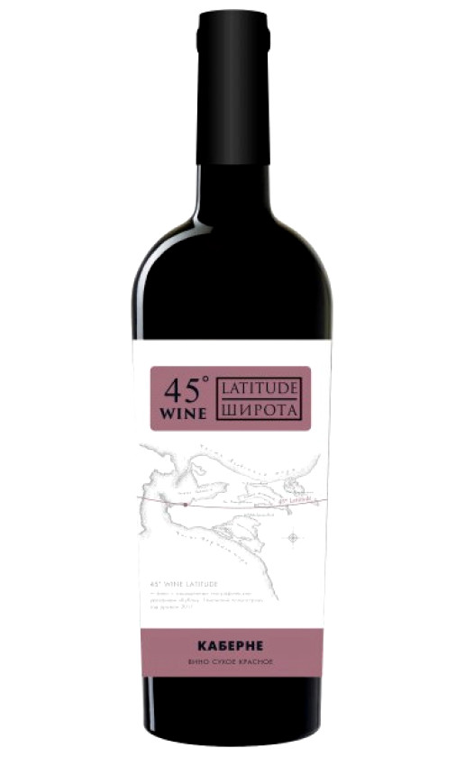 Wine Latitude 45 Cabernet