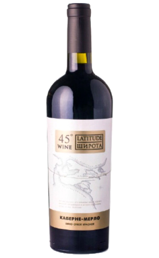 Wine Latitude 45 Cabernet-Merlot