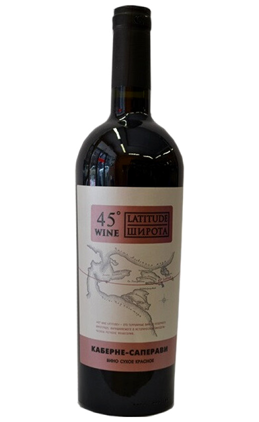 Wine Latitude 45 Cabernet-Saperavi