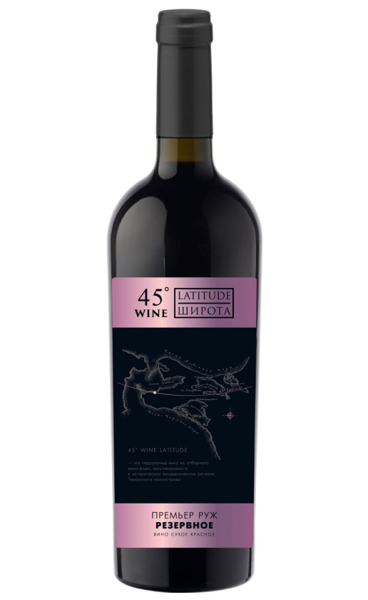 Вино Wine Latitude 45 Reserve Premier Rouge