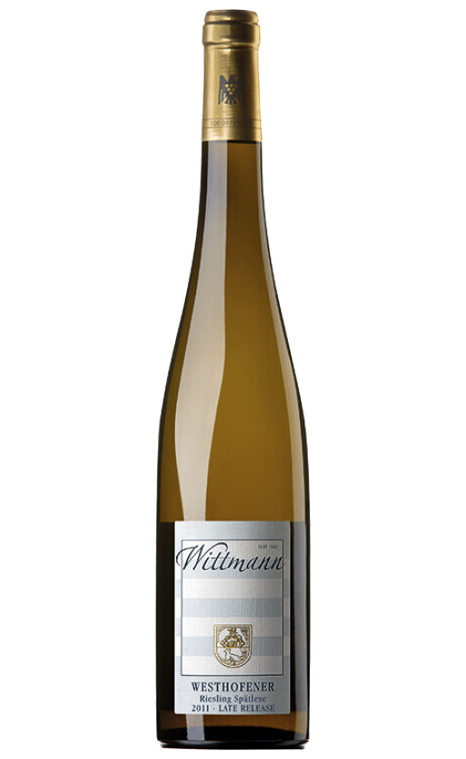 Wine Wittmann Westhofener Riesling Spatlese 2011