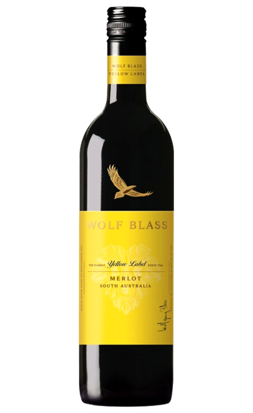 Вино Wolf Blass Yellow Label Merlot 2016