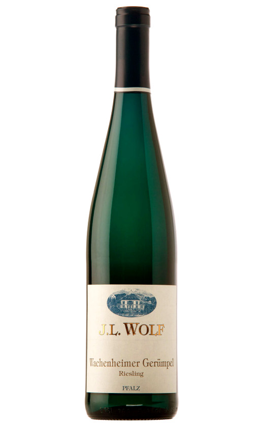 Wine Wolf Riesling Wachenheimer Geruempel Spaetlese Pfalz 2007