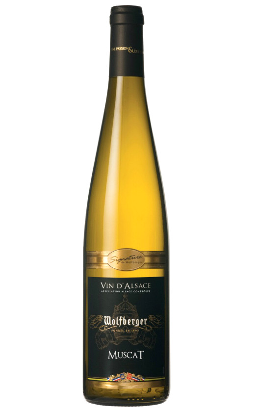 Wolfberger Muscat Alsace 2019