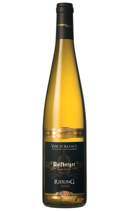 Вино Wolfberger Riesling Alsace 2020