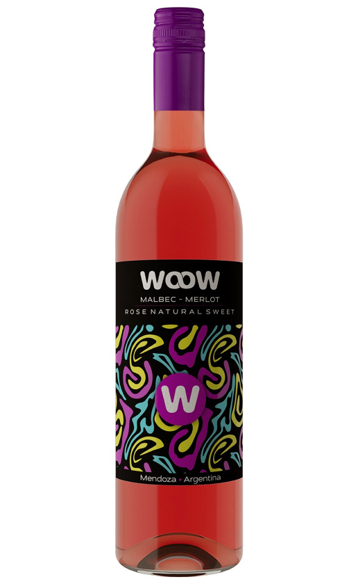Вино WooW Malbec-Merlot Rose