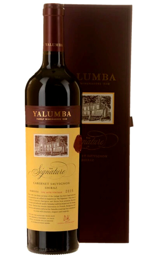 Вино Yalumba The Signature Cabernet Sauvignon and Shiraz 2015 gift box