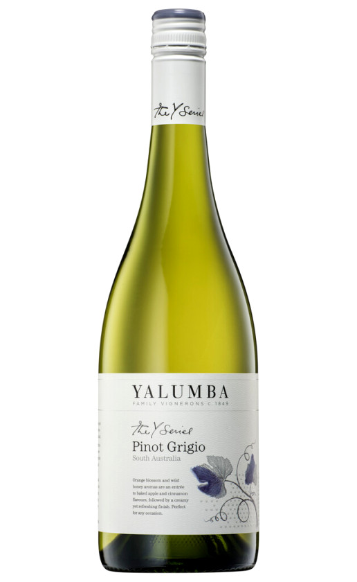 Yalumba The Y Series Pinot Grigio 2014